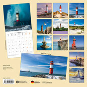 Calendrier Mural 2025 Phare Ocan avec Poster