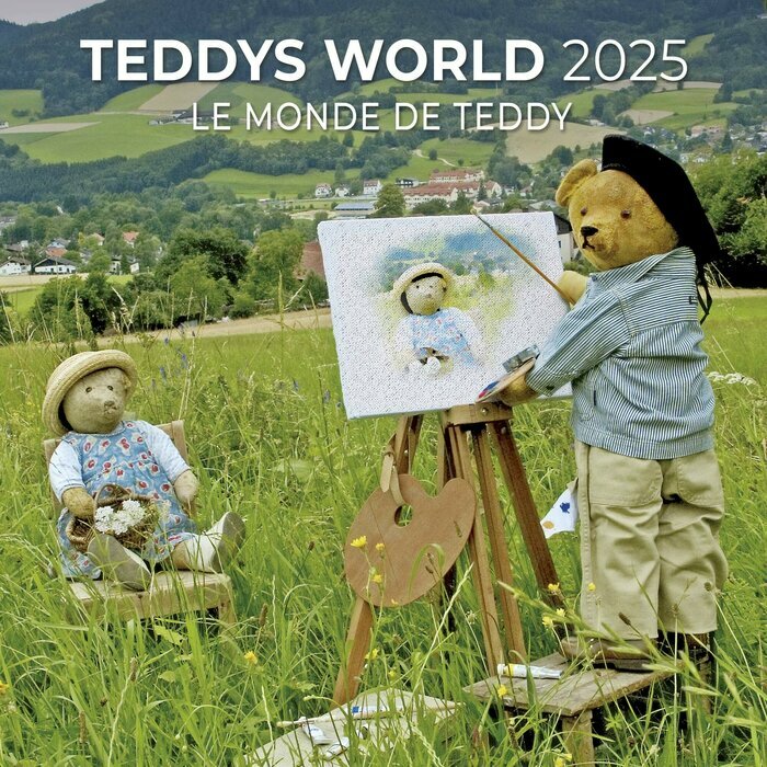 Calendrier Mural 2025 Ourson Peluche