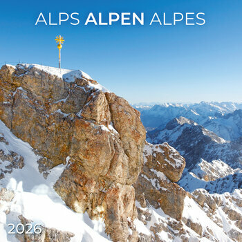 Calendrier 2025 Alpes Montagne avec Poster Offert