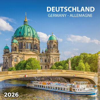 Calendrier 2025 Allemagne avec Poster Offert