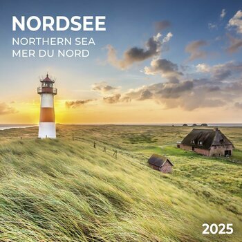 Calendrier 2025 Mer du Nord avec Poster Offert