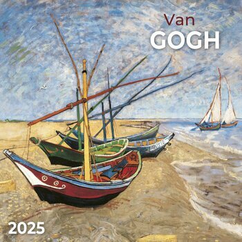 Calendrier 2025 Vincent Van Gogh avec Poster Offert