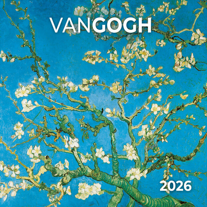 Calendrier 2026 Vincent Van Gogh Amandiers