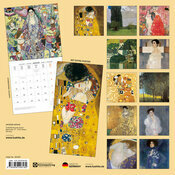 Calendrier Mural 2025 Gustave Klimt