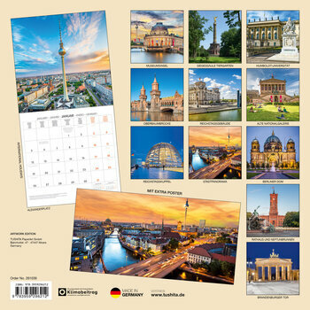 Calendrier 2025 Berlin avec Poster Offert