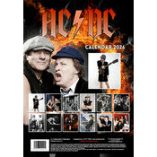 Calendrier Mural 2025 ACDC 