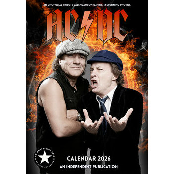 Calendrier 2025 AC DC format A3