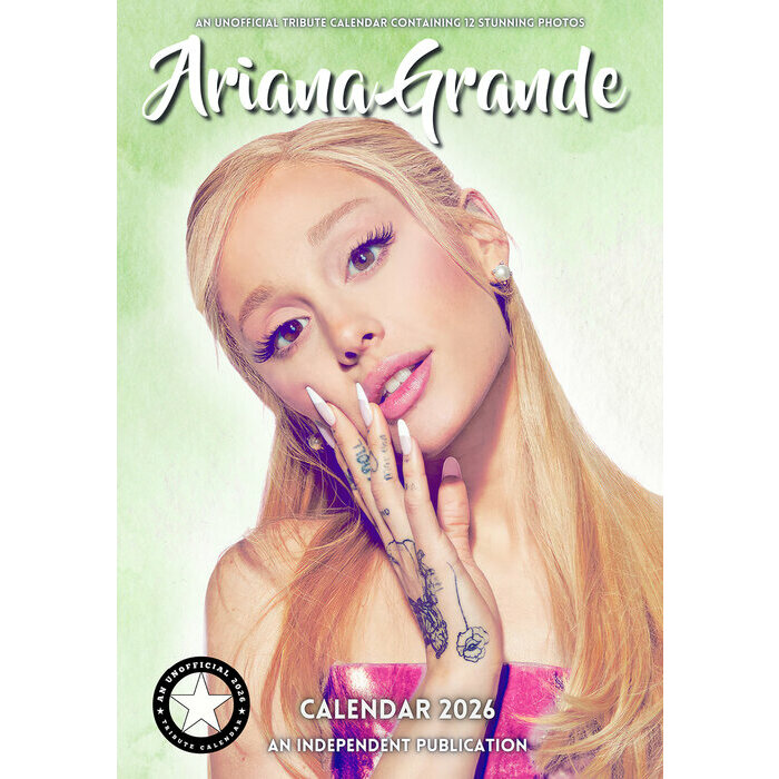 Calendrier 2026 Ariana Grande