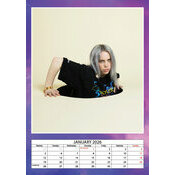 Calendrier 2026  Billie Eilish