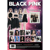 Calendrier Mural 2025 Black Pink