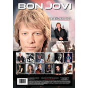 Calendrier Mural 2025 Bon Jovi