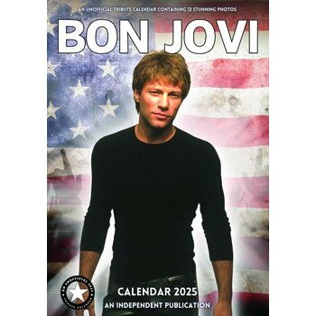 Calendrier 2025 Bon Jovi Format A3