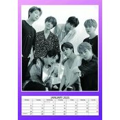 Calendrier Spirale 2025 BTS