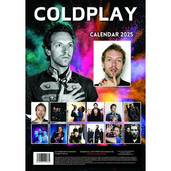 Calendrier 2025 Coldplay Format A3