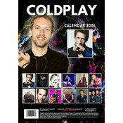 Calendrier Mural 2025 ColdPlay