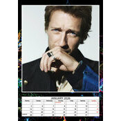 Calendrier 2025 Chris Martin Coldplay