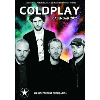 Calendrier 2025 Coldplay Format A3