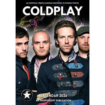 Calendrier 2025 Coldplay Format A3