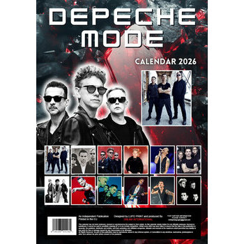 Calendrier 2025 Depeche Mode Format A3