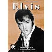 Calendrier 2026 mural Elvis Presley 