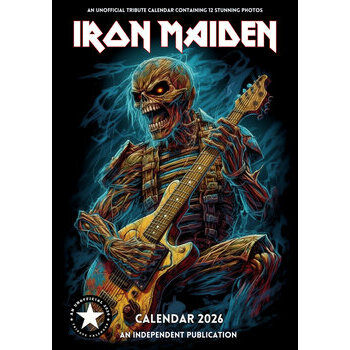 Calendrier 2025 Iron Maiden Format A3