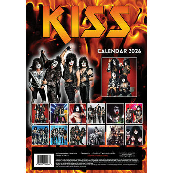 Calendrier 2025 Kiss Format A3