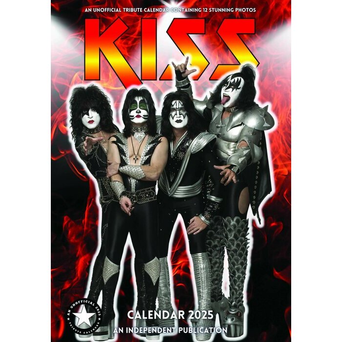 Calendrier Mural 2025 Kiss