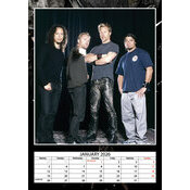 Calendrier Spirale 2025 Metallica