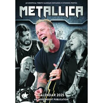 Calendrier 2025 Metallica Format A3