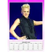 Calendrier 2025 Pink