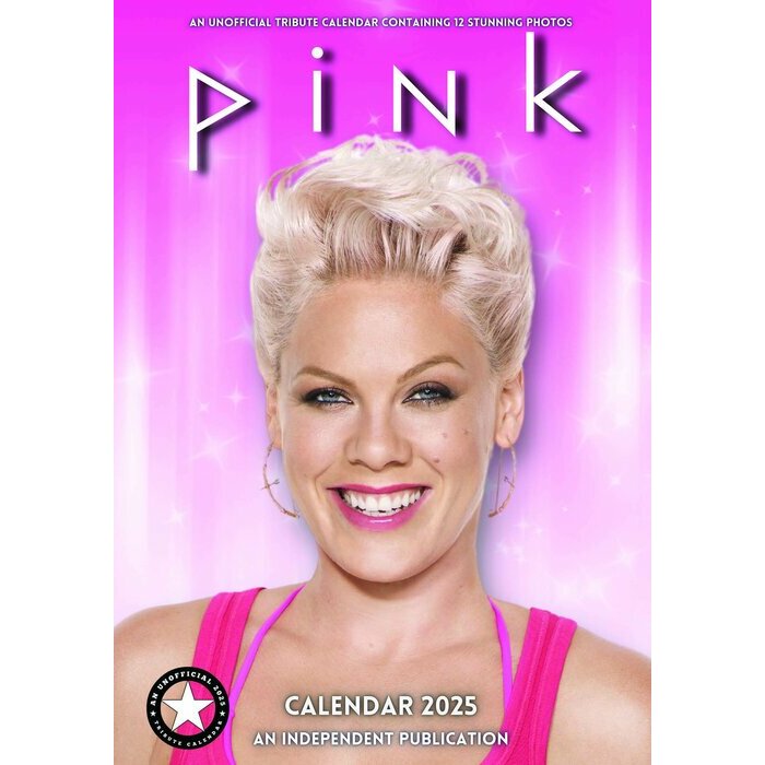 Calendrier Mural 2025 Pink