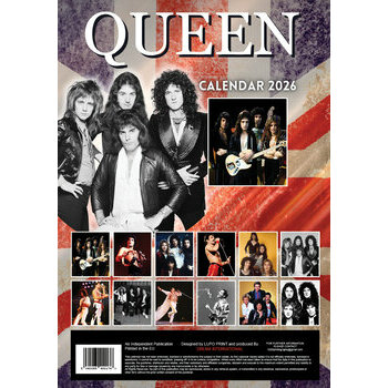 Calendrier 2025 Queen Format A3