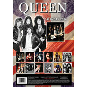 Calendrier papier 2026 Queen