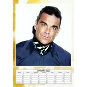 Calendrier Spirale 2025 Robbie Williams
