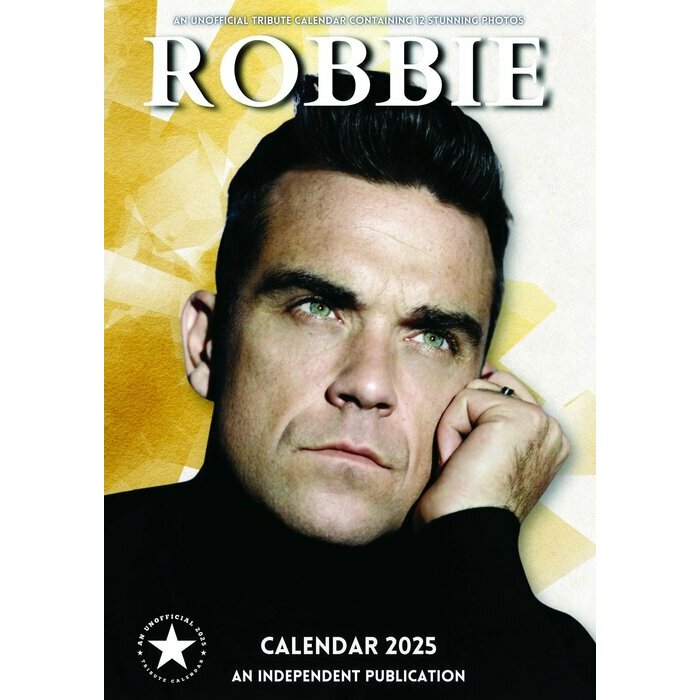 Calendrier 2025 Robbie Williams