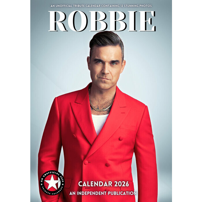 Calendrier 2026 Robbie Williams