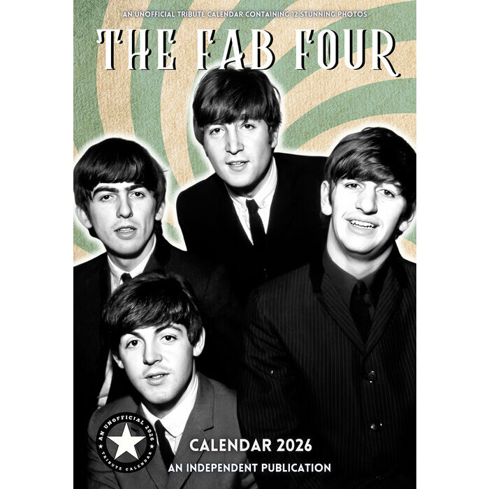 Calendrier  mural Beatles 2026