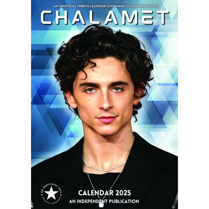 Calendrier 2025 Timothe Chalamet