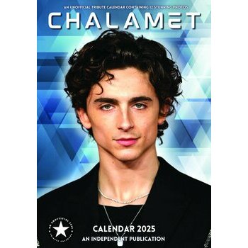 Calendrier 2025 Timothée Chalamet Format A3