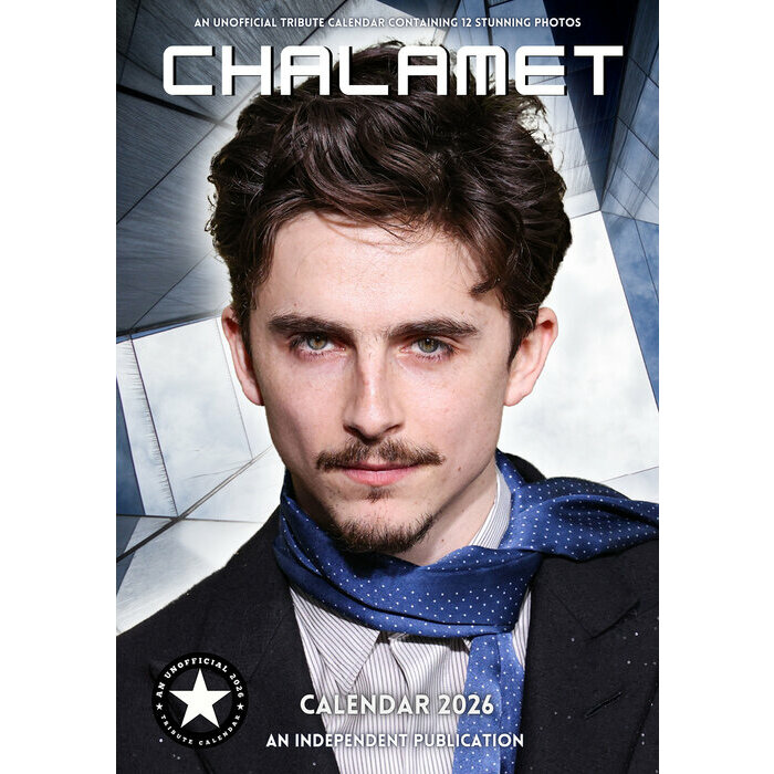 Calendrier 2026 Timothe Chalamet