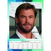 Calendrier Spirale 2025 Chris Hemsworth