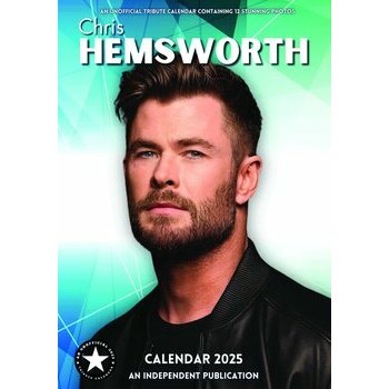 Calendrier 2025 Chris Hemsworth Format A3