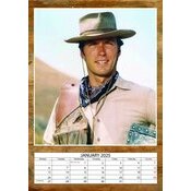 Calendrier Spirale 2025 Clint Eastwood
