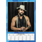 Calendrier Spirale 2025 Jason Momoa