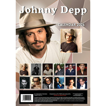 Calendrier 2025 Johnny Deep Format A3