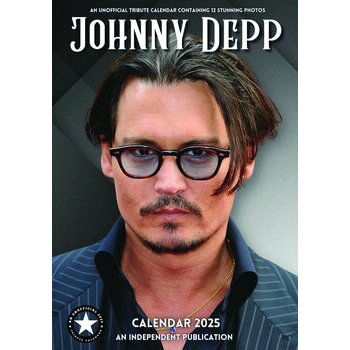 Calendrier 2025 Johnny Deep Format A3