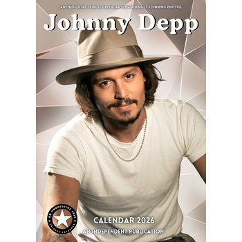 Calendrier 2025 Johnny Deep Format A3