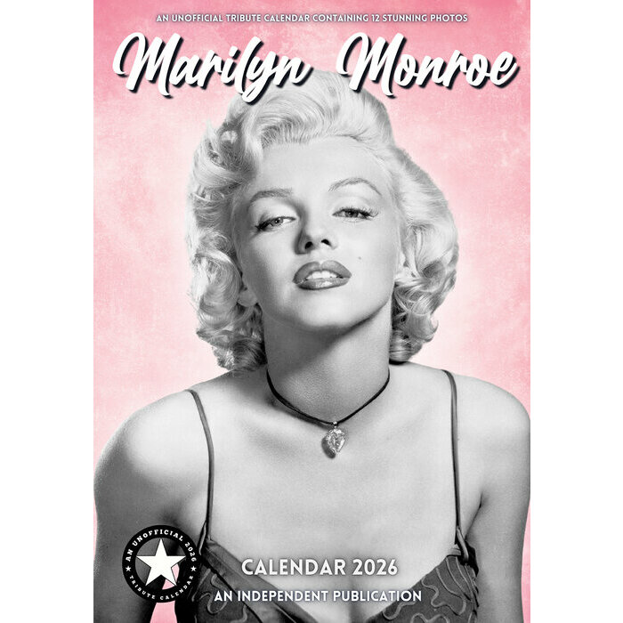 Calendrier Mural 2026 Marilyn Monroe