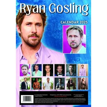 Calendrier 2025 Ryan Gosling Format A3