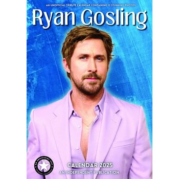 Calendrier 2025 Ryan Gosling Format A3